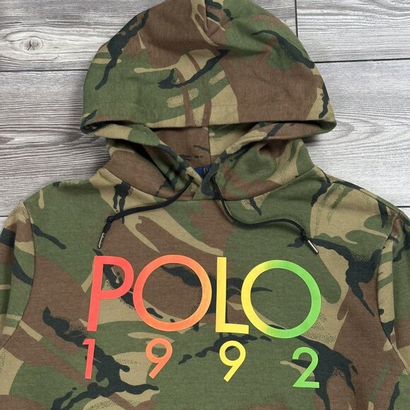 Polo Ralph Lauren 1992 Stadium Camo Hoodie - Picture 2 of 3